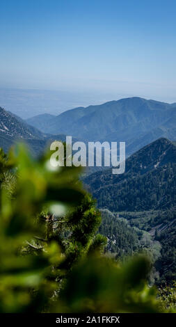 Amazing colours at Mount Baldy in California, USA Stock Photo