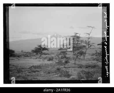 Mt. Kenya. (Nyeri to Nanyukin, Kenya) Stock Photo