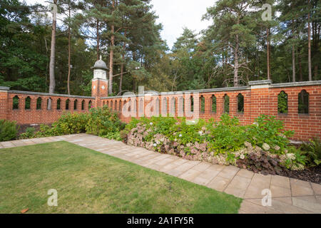 Woking Muslim Burial Ground and Peace Garden, historic war cemetery in Surrey, UK