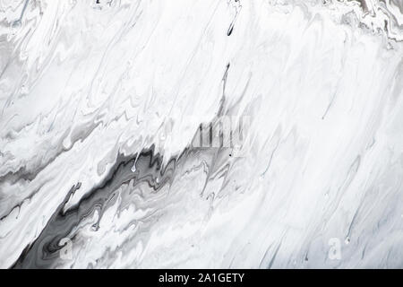 Black and white marble texture abstract background, simple minimal natural luxury design, ink paint, marble background pattern Stock Photo