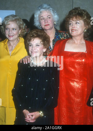 Betty White, Bea Arthur, Rue McClanahan, Estelle Getty, 1992, Photo By Michael Ferguson/PHOTOlink Stock Photo