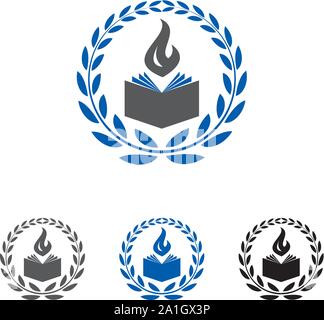 Pen People Education Logo Design Concept Template Stock Vector Image Art Alamy