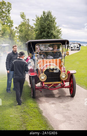 Cobble Beach Classic Car show Stock Photo