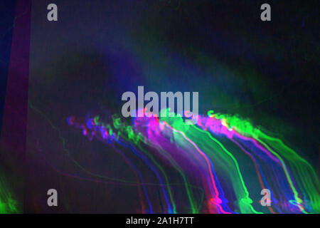 Glitch Style Illustration, Abstract Digital Noise Glitch Error Video Damage Stock Photo