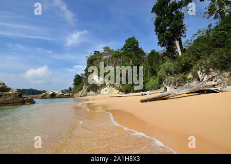 The most beautiful, exotic Sitapur beach on Andaman at Neil Island of the Andaman and Nicobar Islands, India Stock Photo