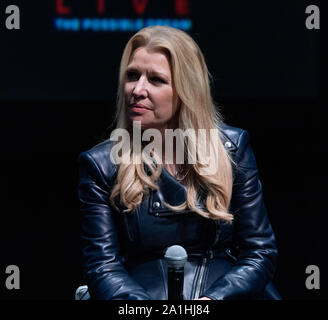 New York, United States. 26th Sep, 2019. WW International CEO Mindy Grossman attends press conference for Global Citizen & Teneo unveiling campaign plans and 2020 headliners at St. Ann's Warehouse (Photo by Lev Radin/Pacific Press) Credit: Pacific Press Agency/Alamy Live News Stock Photo