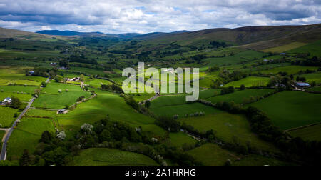Glenealy Ireland Aerial of Glenelly valley, near Barnes Gap, Co. Tyrone, Northern ...