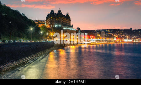 Grand Hotel, South Bay, Scarborough Stock Photo