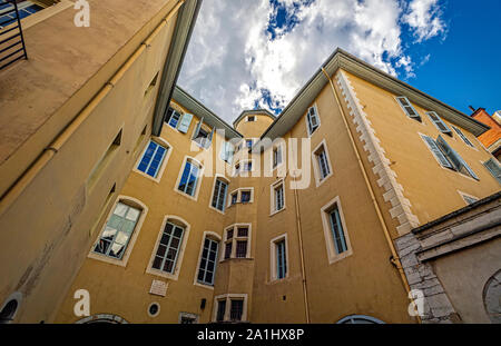 France Haute-Savoie - Chambery - Hotel de Cordon Stock Photo