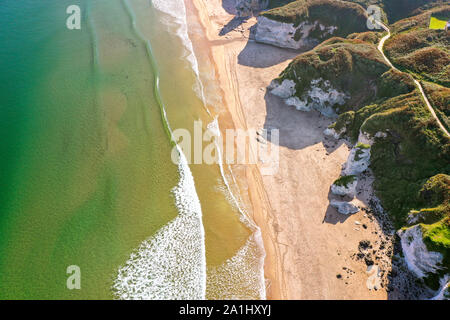 Whiterocks, Causeway Coast, County Antrim, Northern Ireland Stock Photo