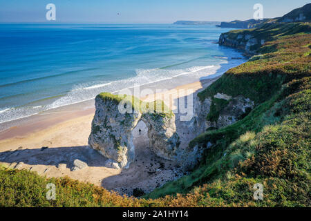 Whiterocks, Causeway Coast, County Antrim, Northern Ireland Stock Photo