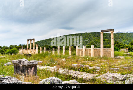 Sanctuary of Asklepios at Epidaurus in Greece Stock Photo