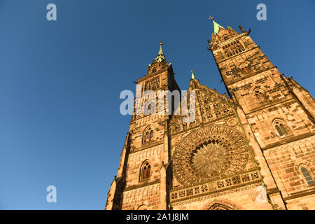 St. Lorenz Church (St. Lorenz Kirche) in Nuremberg, Bavaria, Germany