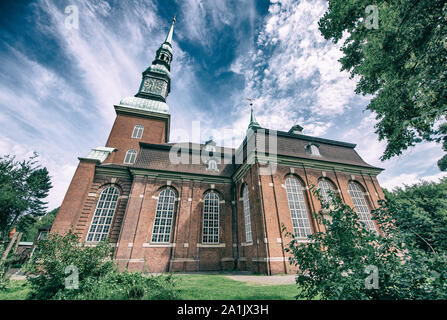 Lutheran. Main Church of St. Trinity Altona, Hamburg, Germany. Stock Photo