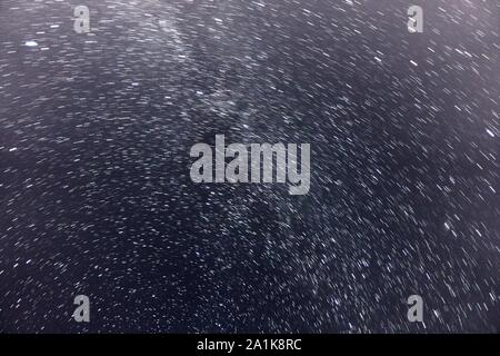 Milky Way and Stars Moving Across the Night Sky Stock Photo - Alamy