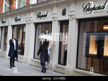 Chopard in new bond street london hi res stock photography and