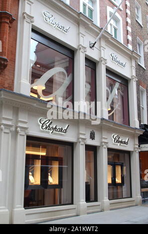 Chopard in new bond street london hi res stock photography and