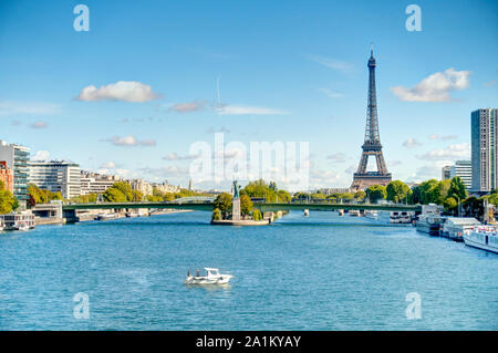 Paris, Beaugrenelle district Stock Photo