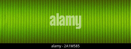 Decorative background green color, striped texture, upper and lower gradient. Wallpaper. Art Design Stock Photo