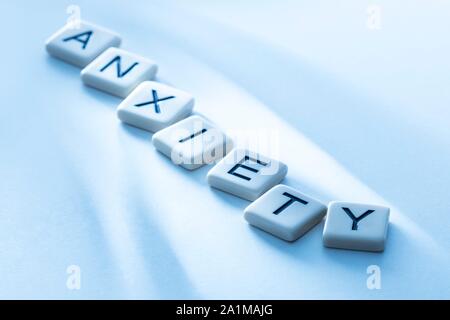 Anxiety, conceptual image. Stock Photo