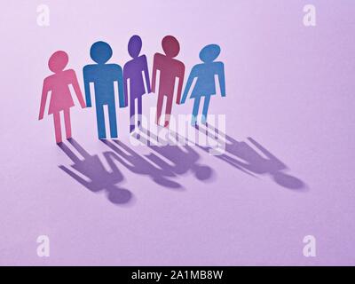 Friendship, conceptual image. Stock Photo