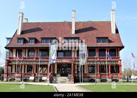 Paschendaele memorial museum near Ypres / Ieper Flanders Stock Photo