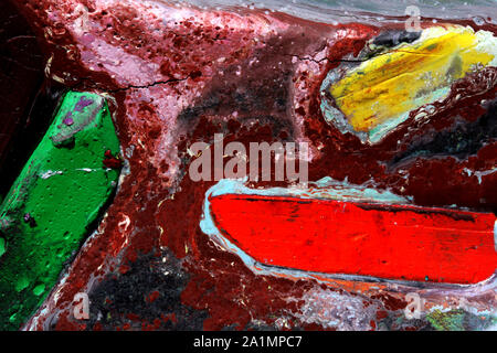 Close up of multicolor oil pastel crayons Stock Photo - Alamy