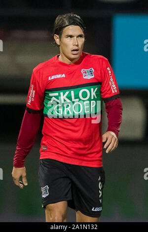 Nijmegen, Netherlands. 27th Sep, 2019. NIJMEGEN, Stadium De Goffert, 27-09-2019, season 2019/2020, Dutch Keuken Kampioen Divisie. final result 3-3, NEC Nijmegen player Etien Velikonja during the match NEC - Go Ahead Eagles Credit: Pro Shots/Alamy Live News Stock Photo