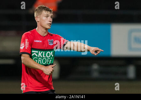 Nijmegen, Netherlands. 27th Sep, 2019. NIJMEGEN, Stadium De Goffert, 27-09-2019, season 2019/2020, Dutch Keuken Kampioen Divisie. final result 3-3, NEC Nijmegen player Zian Flemming during the match NEC - Go Ahead Eagles Credit: Pro Shots/Alamy Live News Stock Photo