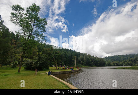 Situ Gunung Lake, Sukabumi, West Java, Indonesia Stock Photo