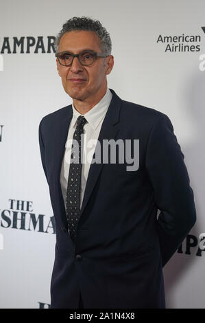 New York, United States. 27th Sep, 2019. John Turturro arrives on the red carpet at the NYFF57 Opening Night Gala Presentation & World Premiere of The Irishman at Alice Tully Hall on Friday, September 27, 2019 in New York City. Photo by Bryan Smith/UPI Credit: UPI/Alamy Live News Stock Photo