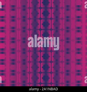 seamless vector abstract geometric pattern with pink violet and navy blue colored gradient Stock Vector