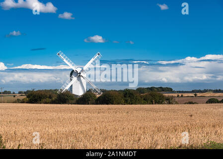 Chillenden Windmill in the Kent countryside Stock Photo