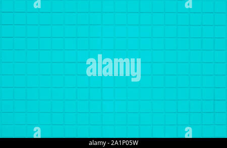 Blue pastel tile wall texture background.Home and kicthen decoration concept Stock Photo