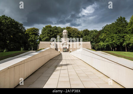 The South African National Memorial on the Somme in Northern France Stock Photo