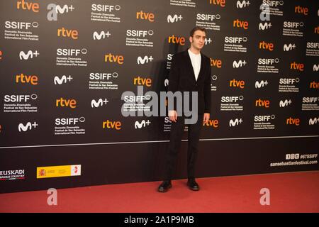 Zinemaldi 2019 San Sebastian, Spain - September 27: Diecisiete, Seventeen, 67th San Sebastian Internacional Film Festival at Kursaal in San Sebastian, Spain. (Photo by Frank Lovicario) Cordon Press Stock Photo