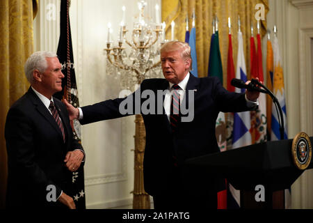 UNITED STATES - SEPTEMBER 27: Rep. Kelly Armstrong, R-N.D., talks with ...