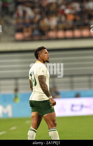 Toyota, Aichi, Japan. 28th Sep, 2019. Elton Jantjies of South