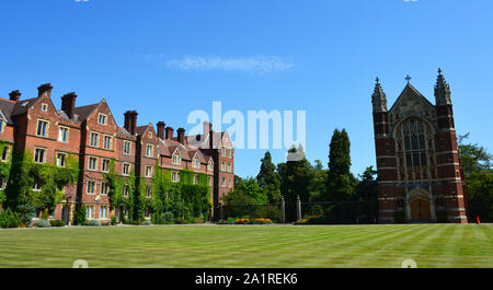Selwyn college in Cambridge, Great Britain Stock Photo