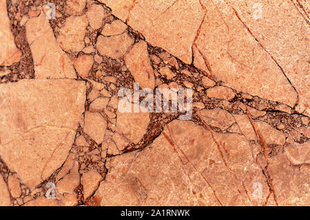 Antique masonry close-up. Summer, marble and limestone masonry, antiquity. The material from which they were built in antiquity Stock Photo