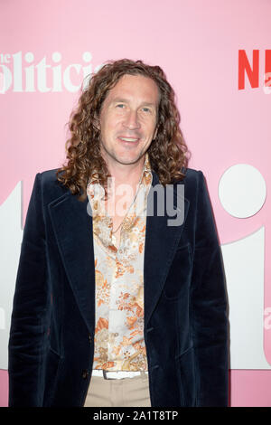 NEW YORK, NY - SEPTEMBER 26: Ian Brennan attends the premiere of Netflix's 'The Politician' at DGA Theater on September 26, 2019 in New York City. Stock Photo