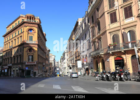 Rome Street, everyday life in the city Stock Photo