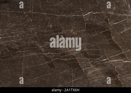 Dark brown marble background texture. Marble texture for wall decoration. Stock Photo