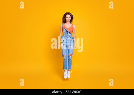 Portrait of funny funky careless teenage afro american girl show enjoy rest  relax show tongue wear good look jumper isolated over blue color Stock Photo  - Alamy