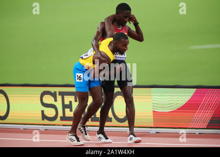 DOHA - QATAR - OCT 1: Altobeli Santos da Silva (BRA) competing in the men  3000m steeplechase heats during day five of the 17th IAAF World Athletics  Ch Stock Photo - Alamy