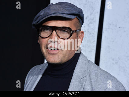 Los Angeles, USA. 29th Sep, 2019. Actor Billy Zane attends the premiere of the motion picture thriller 'Joker' at the TCL Chinese Theatre in the Hollywood section of Los Angeles on Saturday, September 28, 2019. Storyline: Joker centers around an origin of the iconic arch nemesis and is an original, standalone story not seen before on the big screen. Todd Phillips' exploration of Arthur Fleck (Joaquin Phoenix), a man disregarded by society, is not only a gritty character study, but also a broader cautionary tale. Photo by Jim Ruymen/UPI Credit: UPI/Alamy Live News Stock Photo