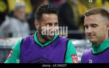 Dortmund, Germany. 28th Sep, 2019. firo: 28.09.2019 Football, 2019/2020 1.Bundesliga: BVB Borussia Dortmund - Werder Bremen 2: 2 Claudio Pizarro | usage worldwide Credit: dpa/Alamy Live News Stock Photo