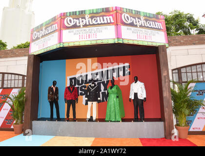 September 28, 2019, Westwood, California, USA: General atmosphere at the  LA Premiere Of Netflix's ''Dolemite Is My Name' (Credit Image: © Billy Bennight/ZUMA Wire) Stock Photo