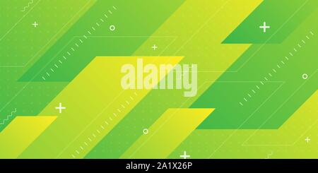 Colorful abstract background using minimal geometry as an element. Stock Vector