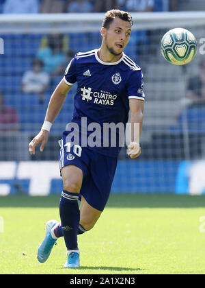 Oscar Plano of Real Valladolid during the La Liga match between FC ...